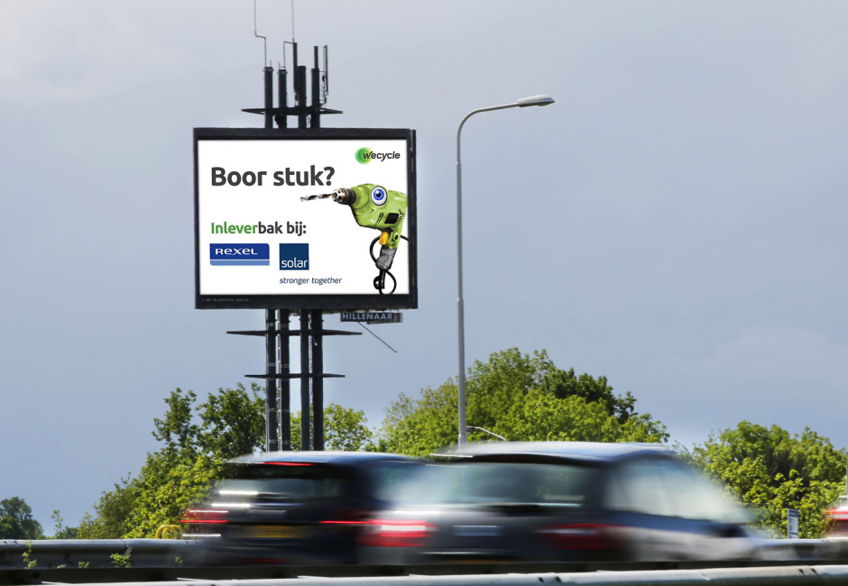 Wecycle ads snelweg